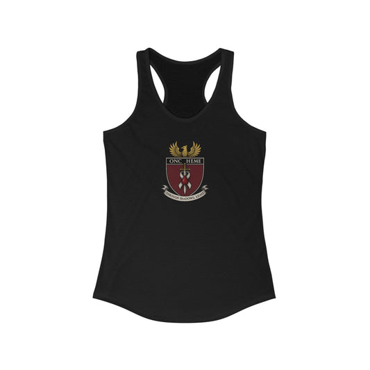 ONC/HEME Sigil Women's Racerback Tank Top, Perfect for Gym, Summer Outings, Casual Wear, Gift for Fitness Lovers, Cute Workout Apparel