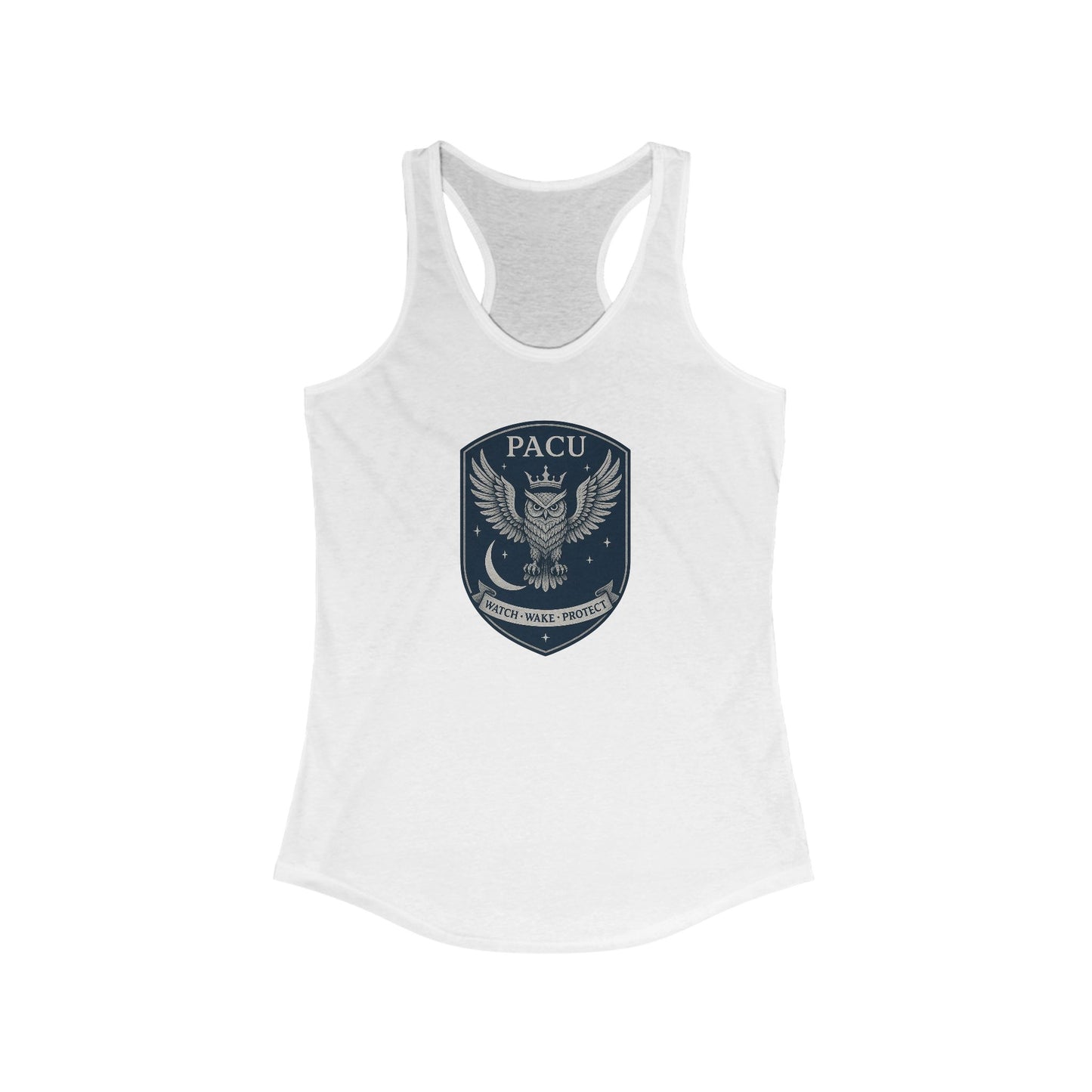 PACU Racerback Tank - PACU Fitness Apparel, Activewear Top, Gym Shirt, Casual Summer Wear, Workout Gear