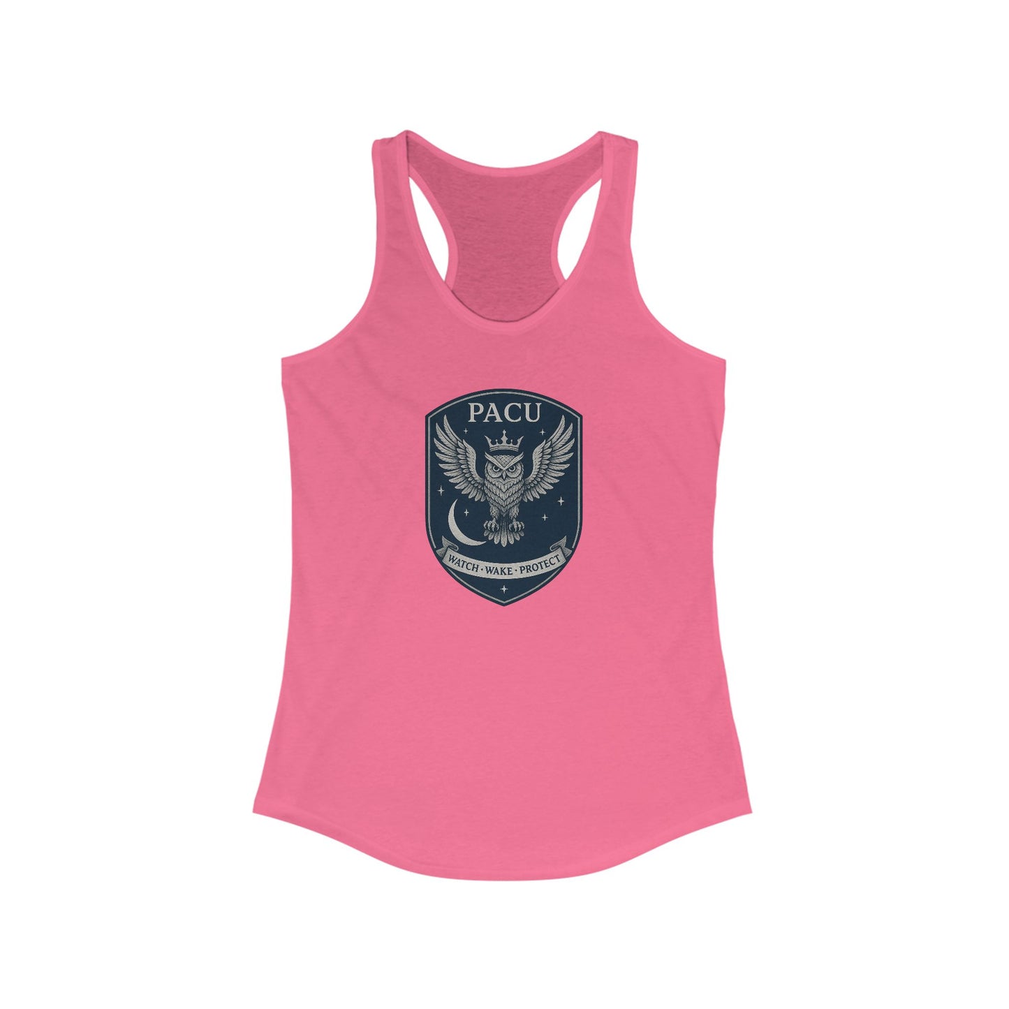 PACU Racerback Tank - PACU Fitness Apparel, Activewear Top, Gym Shirt, Casual Summer Wear, Workout Gear