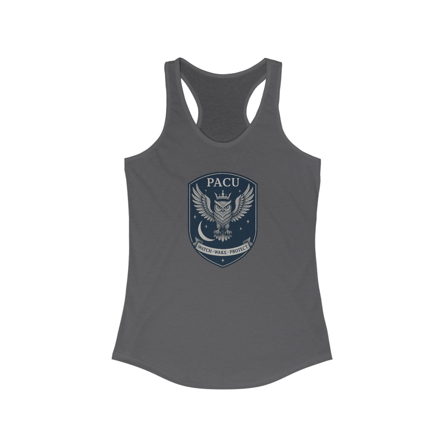 PACU Racerback Tank - PACU Fitness Apparel, Activewear Top, Gym Shirt, Casual Summer Wear, Workout Gear