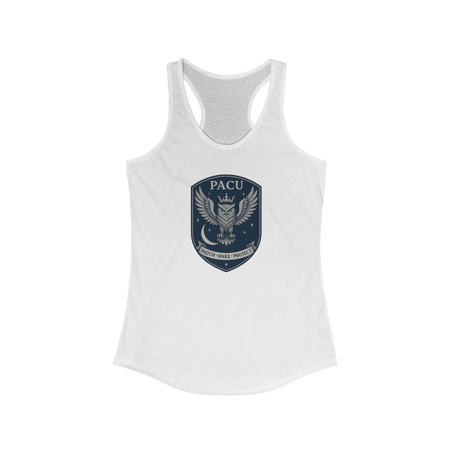 PACU Racerback Tank - PACU Fitness Apparel, Activewear Top, Gym Shirt, Casual Summer Wear, Workout Gear