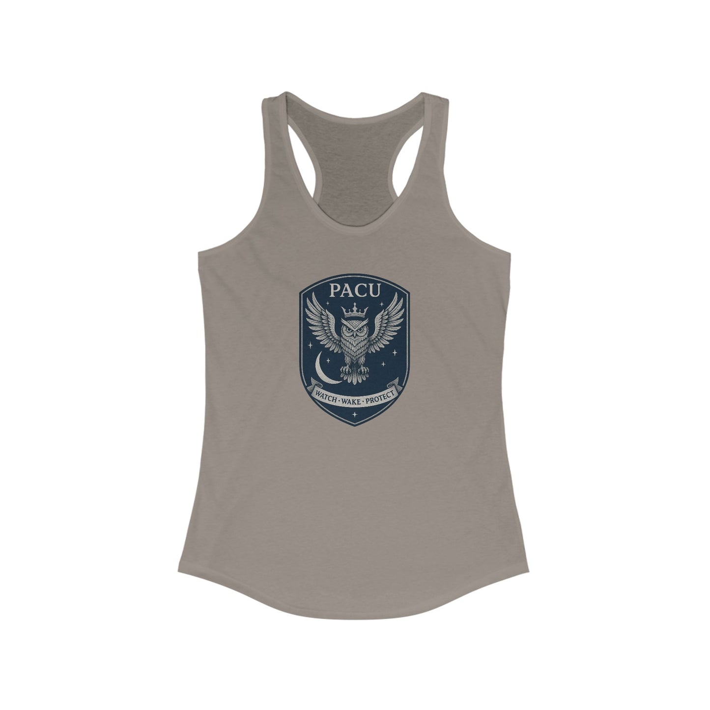 PACU Racerback Tank - PACU Fitness Apparel, Activewear Top, Gym Shirt, Casual Summer Wear, Workout Gear