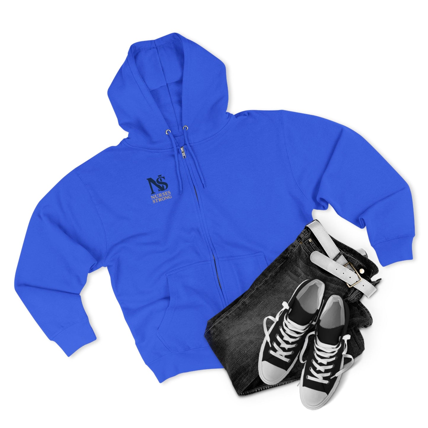 Wolf Pack Stronger Together Unisex Zip Hoodie, Cozy Outfit,