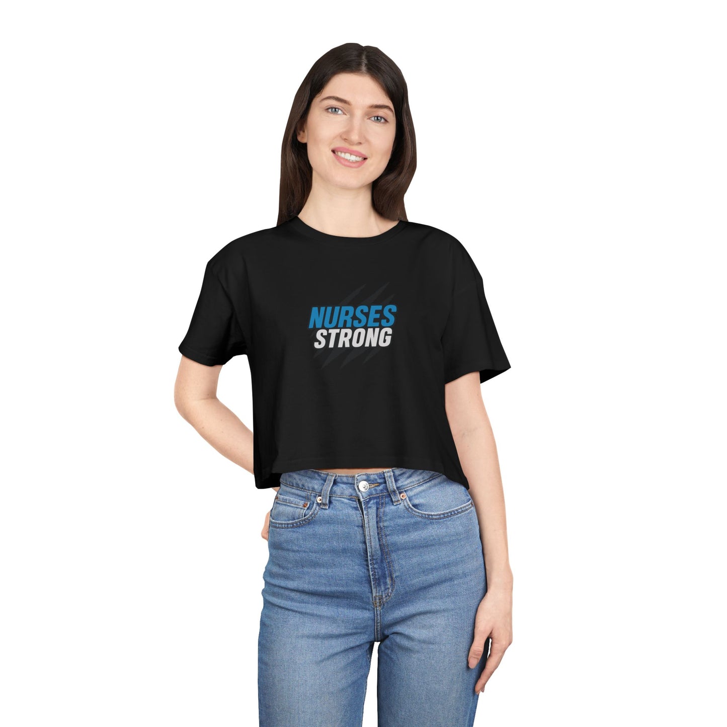 Fierce Women's Crop Tee – Fitness, Casual