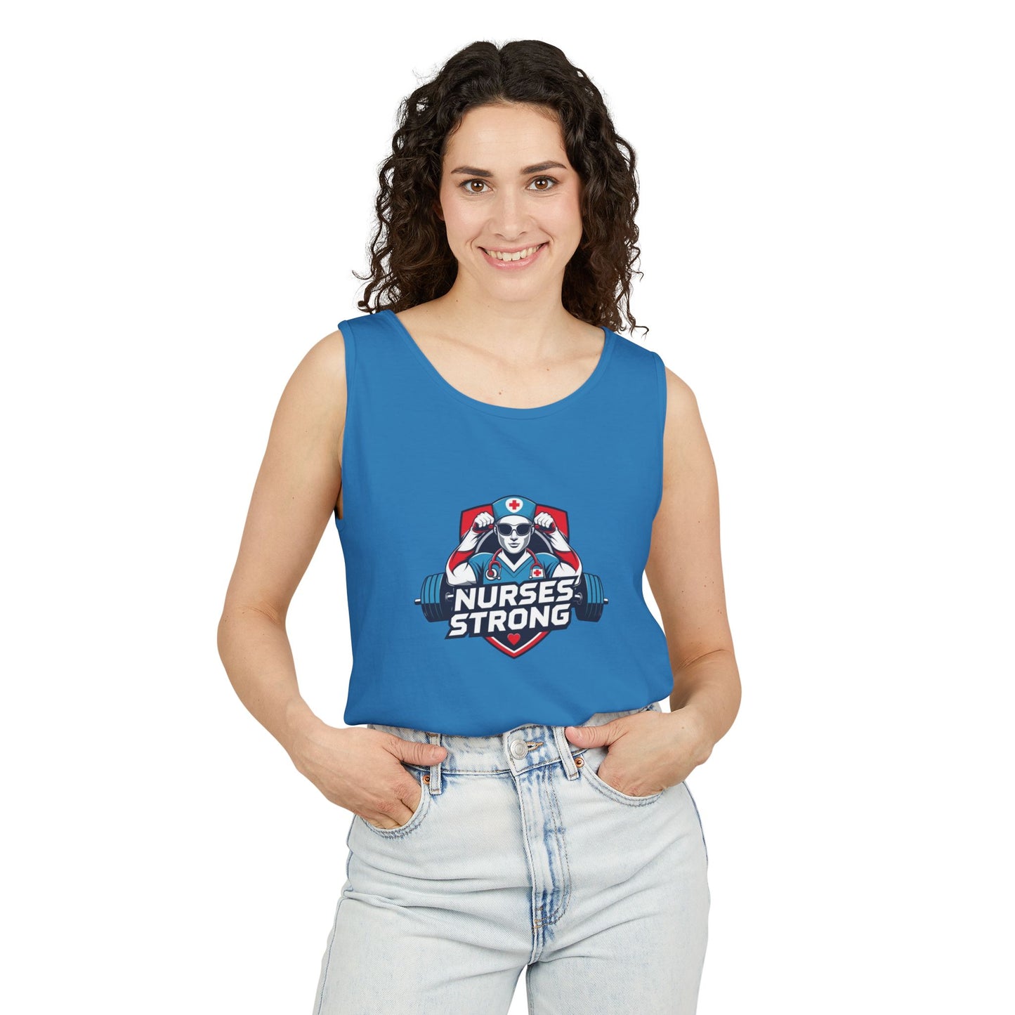 Nurse Strength Tank Top - Perfect Gift for Healthcare Workers, Gym Wear, Motivational Fitness Top, Nursing Appreciation Day, Fitness [...]