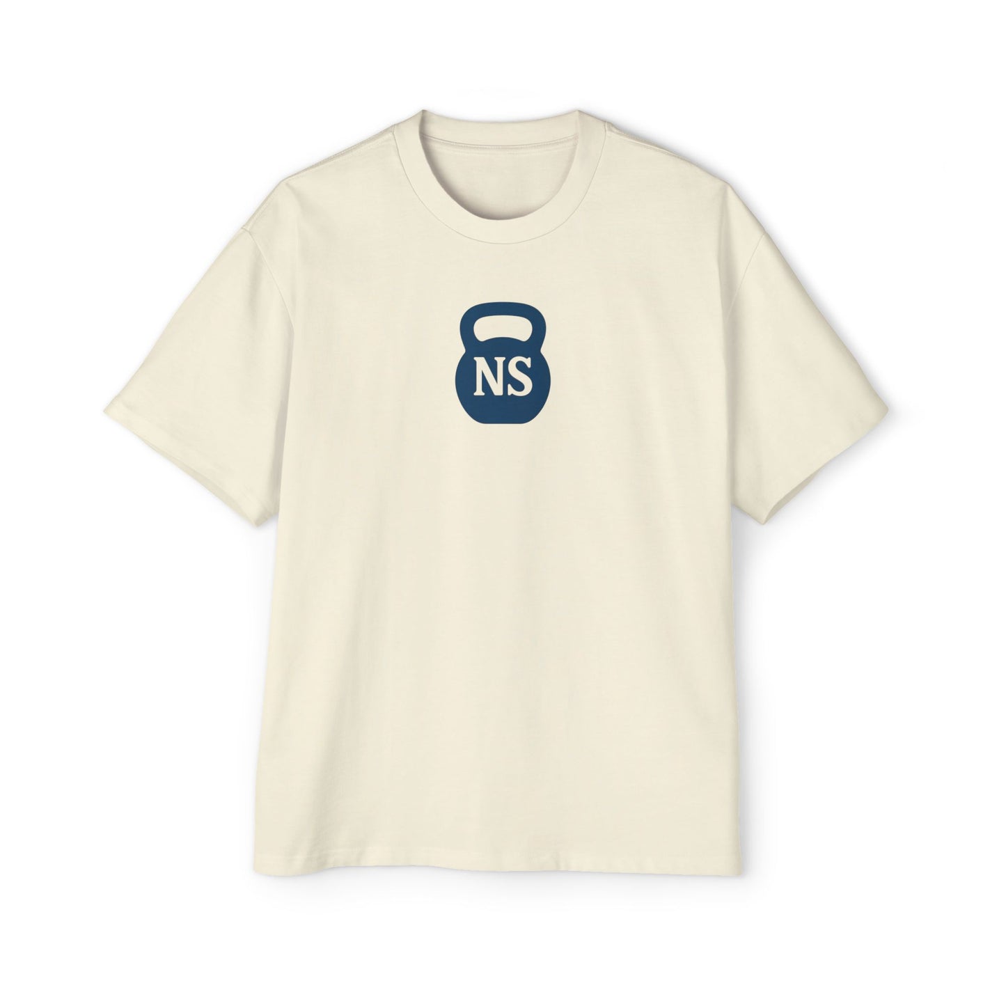 Back the Blue Men's Heavy Oversized Tee, Casual Streetwear Tee