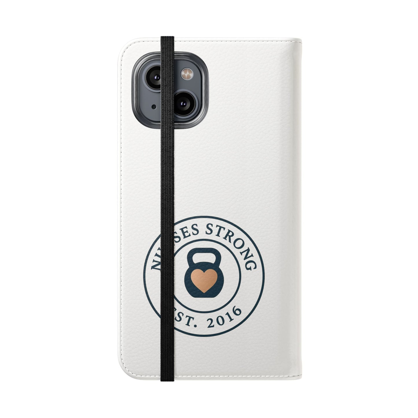 Navy Rose NS  Flip Case | Phone Accessory for Healthcare Workers | Gift for Nurses | Stylish & Functional | Durable Phone Protection