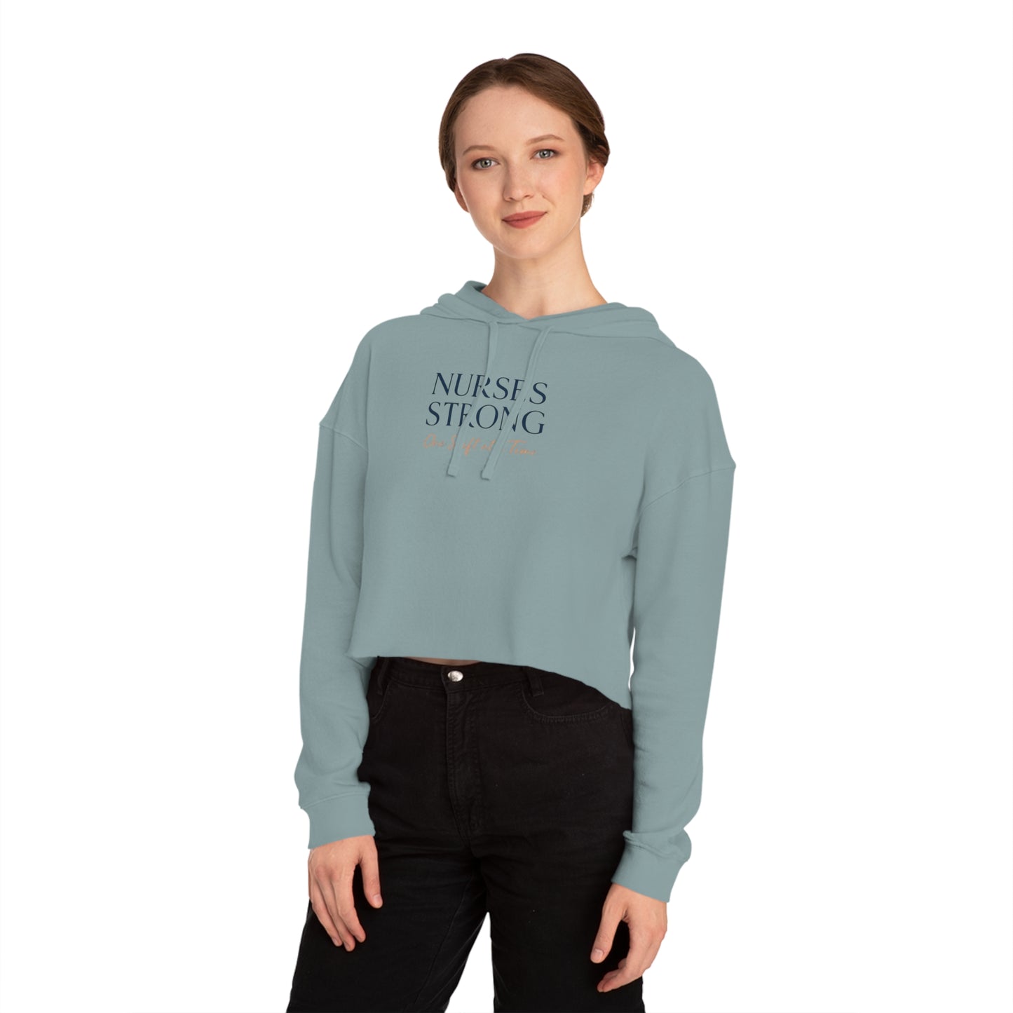 Nurses Strong Elegant Navy/Rose Gold Script, Casual Wear
