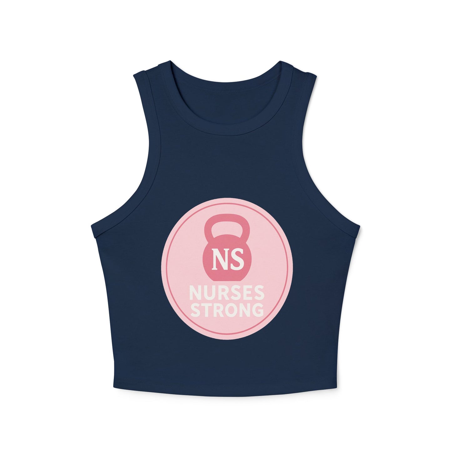 Nurse Strong KB Logo Tank Top - Motivational Workout Top for Health Workers, Gift for Nurses, Fitness Apparel, Casual Wear, Athletic Tank