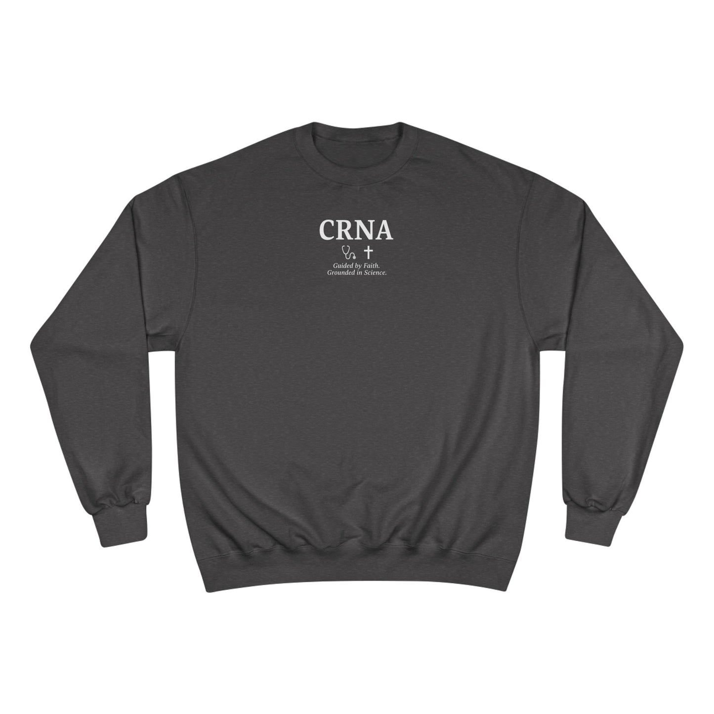 Guided by Faith, Champion Sweatshirt, Cozy Apparel, Inspirational, Perfect Gift for a Graduate