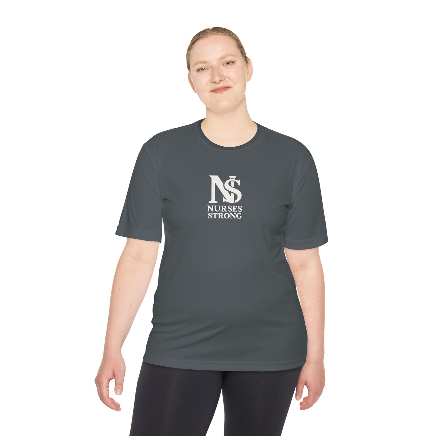 Be the Change Unisex Moisture Wicking Tee - Nurses Strong, Be the Change in Healthcare Tee, Gifts for Nurses, Nursing Apparel, Healthcare Worker Gift
