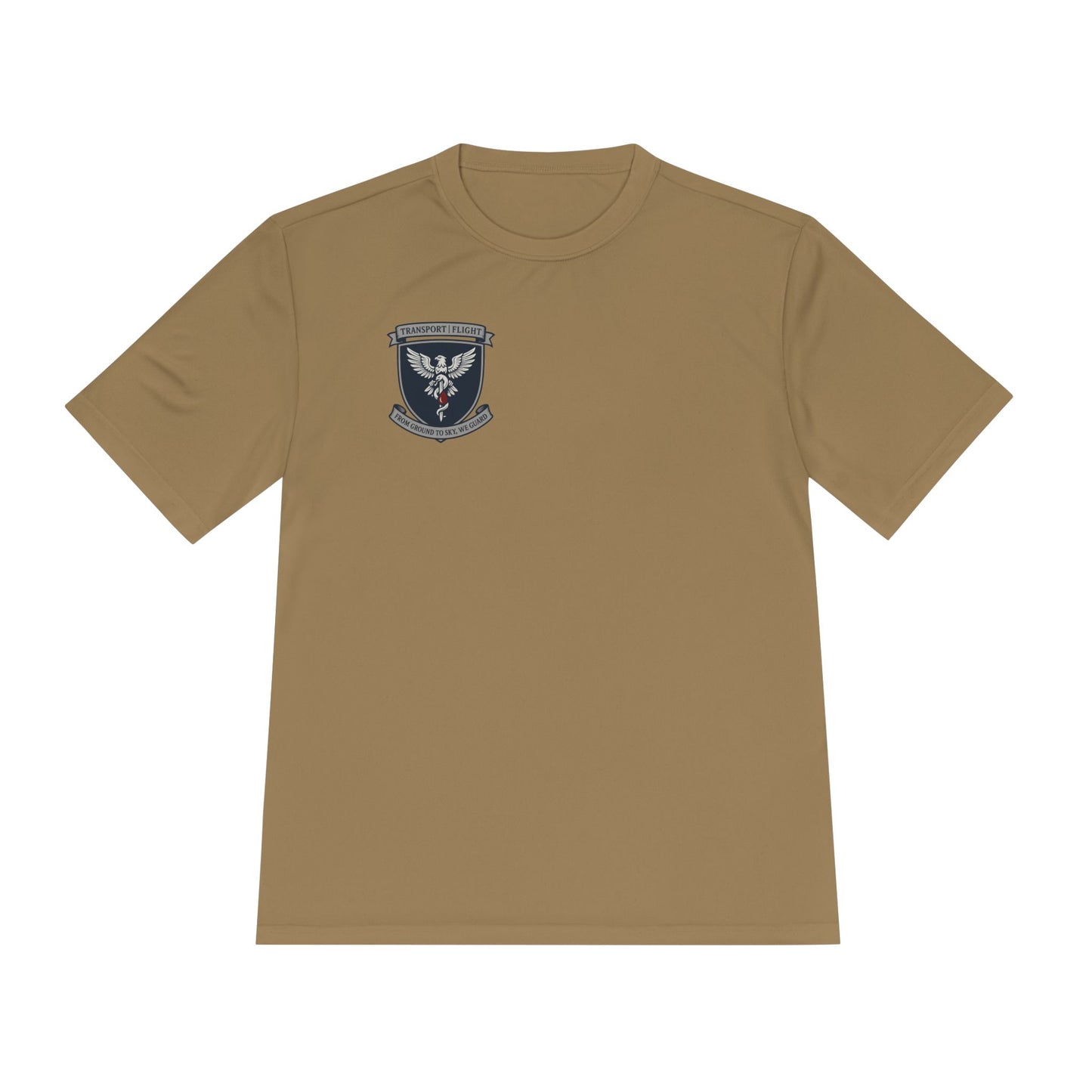 Transport/Flight Moisture Wicking Tee - Comfortable Athletic Shirt, Fitness Wear, Active Lifestyle, Sports Apparel, Workout Top