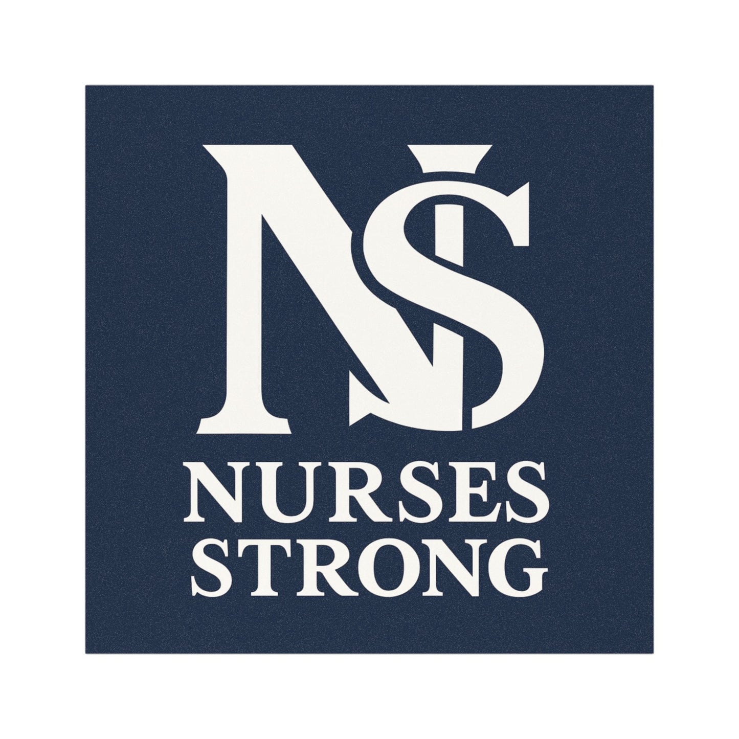 Nurse Strong Car Magnets | Inspirational Car Decal for Nurses, Gift for Healthcare Workers, Strong Nurse Magnet, Nursing Appreciation