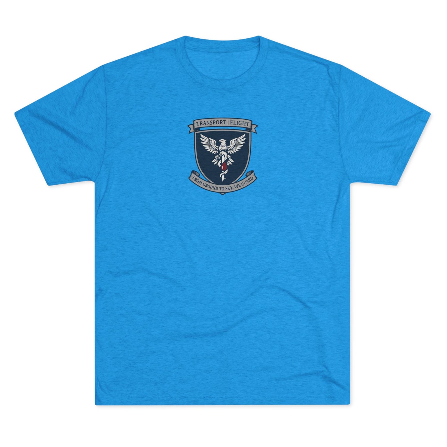 Transport Nurse Tri-Blend Crew Tee, Comfortable Casual T-Shirt, Perfect Gift for Nature Lovers, Adventure Apparel, Everyday Wear