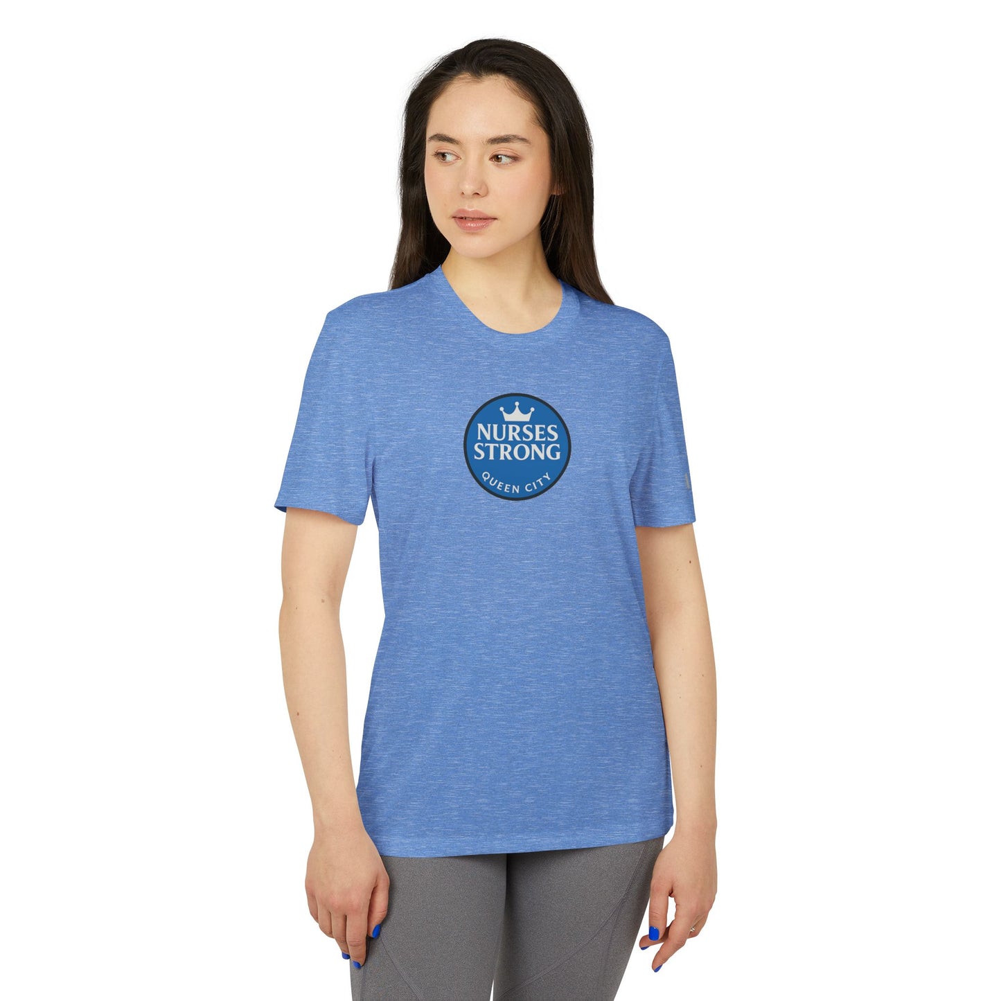 Adidas Queen City NS Sport T-shirt | Athletic Tee, Gifts for Nurses, Fitness Apparel, Casual Wear