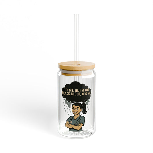 Sipper Glass- Mood Lifting, Perfect for Gifts, Home Decor, Coffee Lovers, and More!