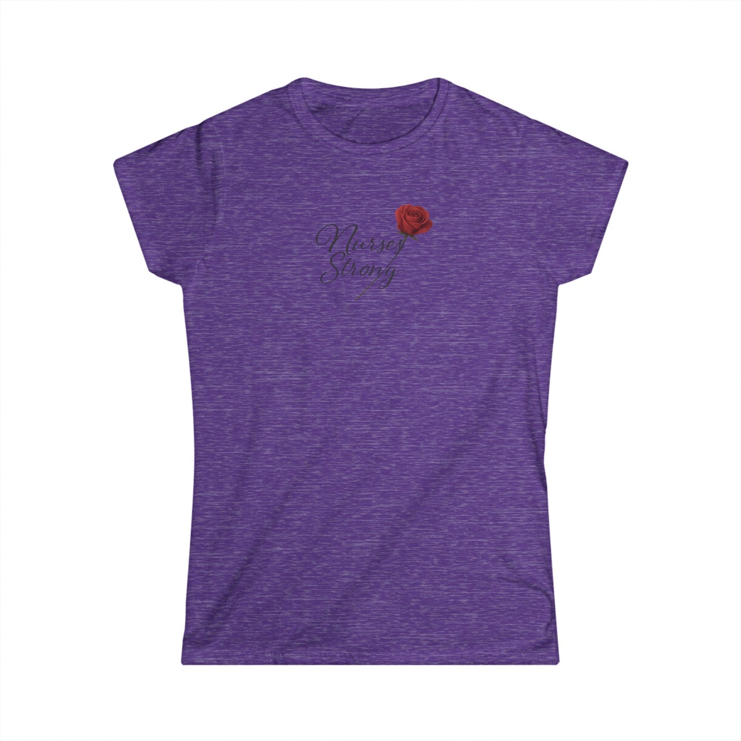 NS Rose Tee - Empowering Women's Softstyle Shirt, Appreciation Gift, [...]