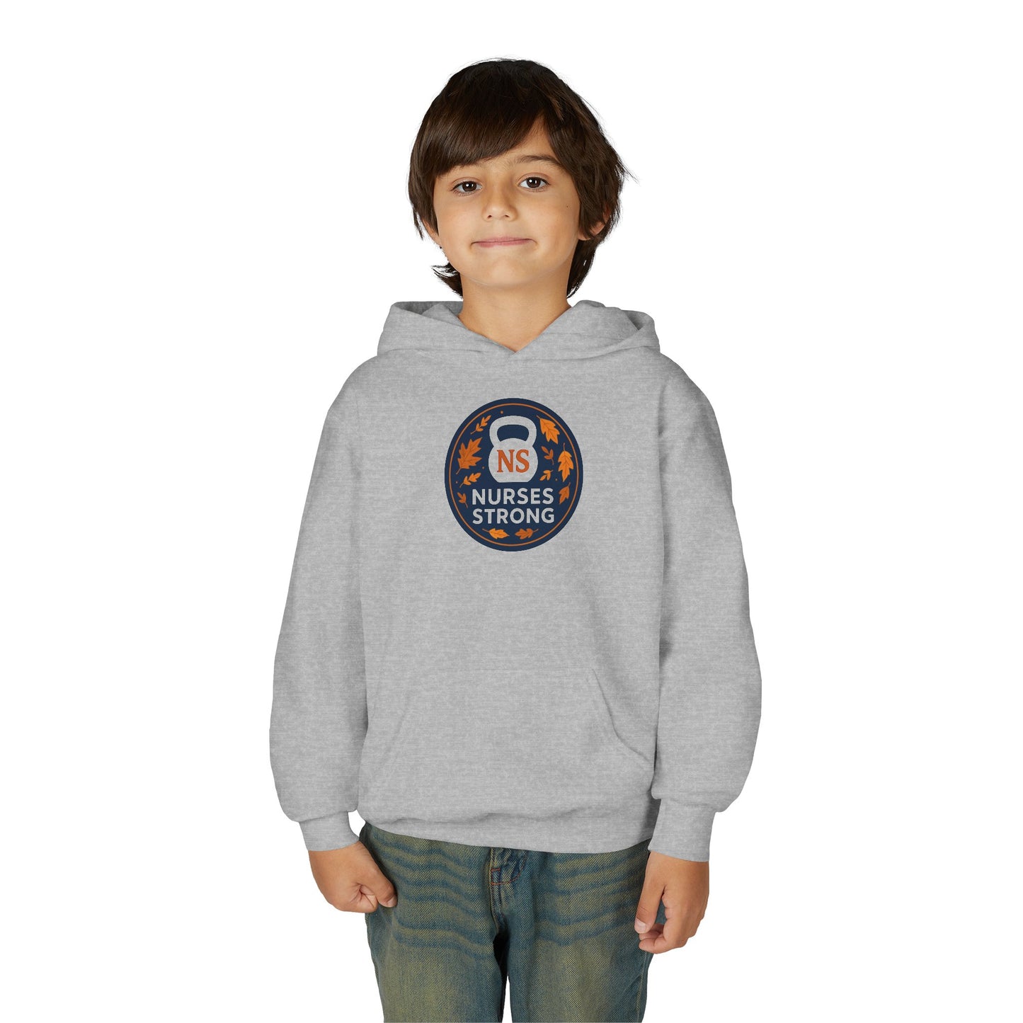 Nurses Strong Hoodie, Youth Sweatshirt, Gift for Nurses, Nursing School Apparel, Healthcare Worker Hoodie, Medical Student Sweater
