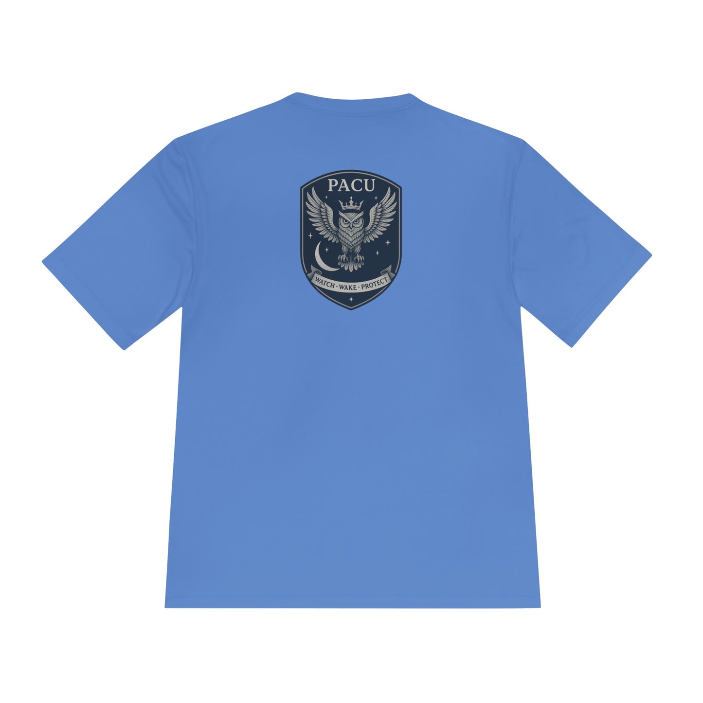 PACU Sigil Wicking Tee with PACU Eagle Emblem, Lightweight Athletic Shirt, Outdoor Activewear, Gym Tee, Perfect for Sports and Training