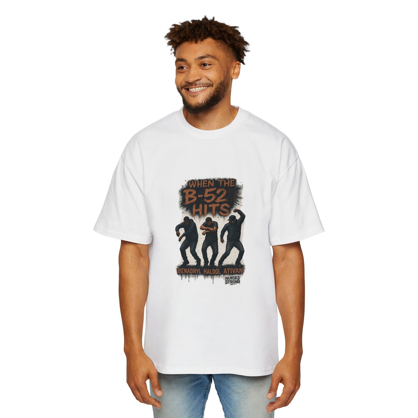 B-52 Hits Retro Vibe Oversized Tee -Casual Wear