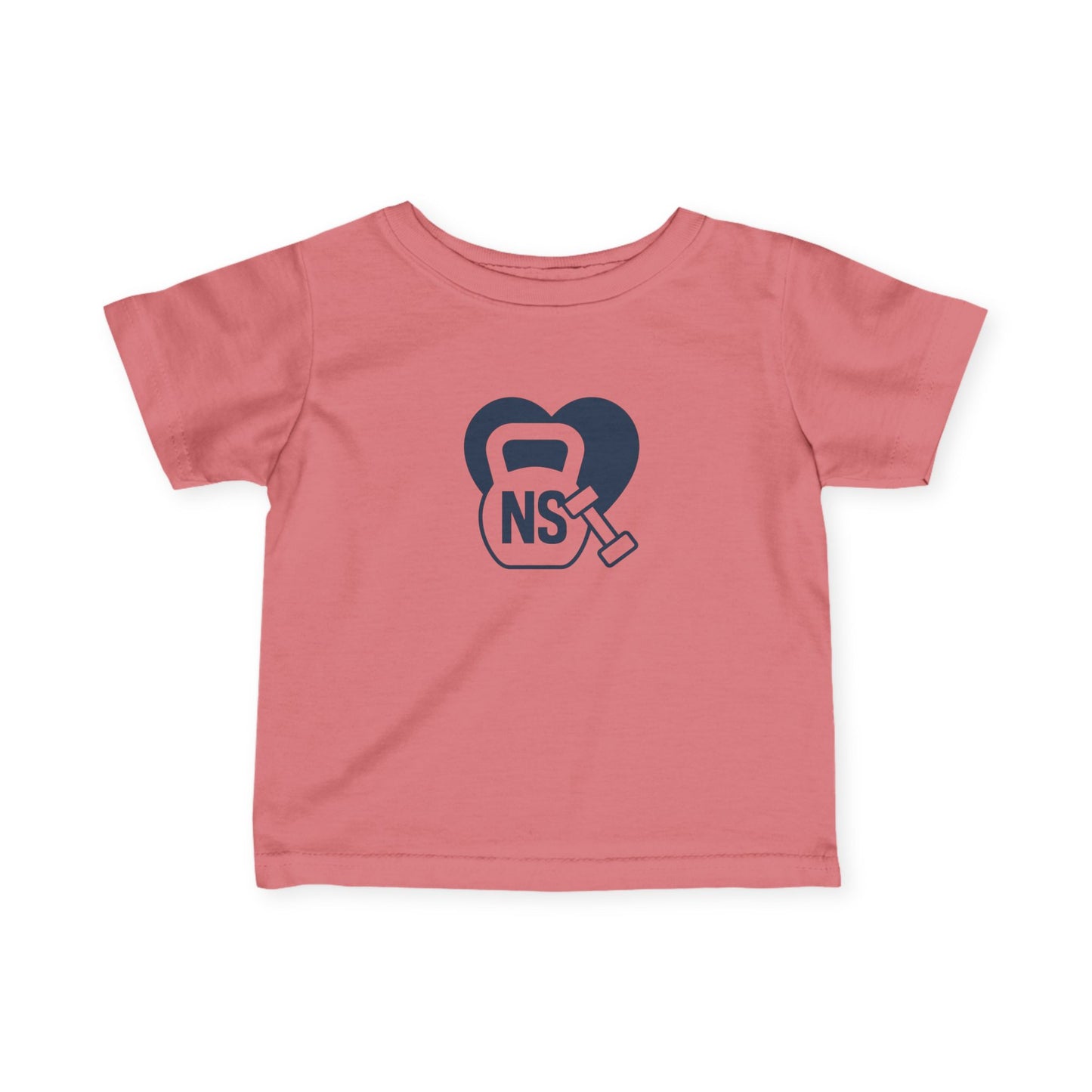 Heart & Kettlebell Infant Tee, Cute Baby Workout Shirt, Newborn Gift for Fitness Parents, Baby Clothes for Gym Lovers, Unique Baby [...]