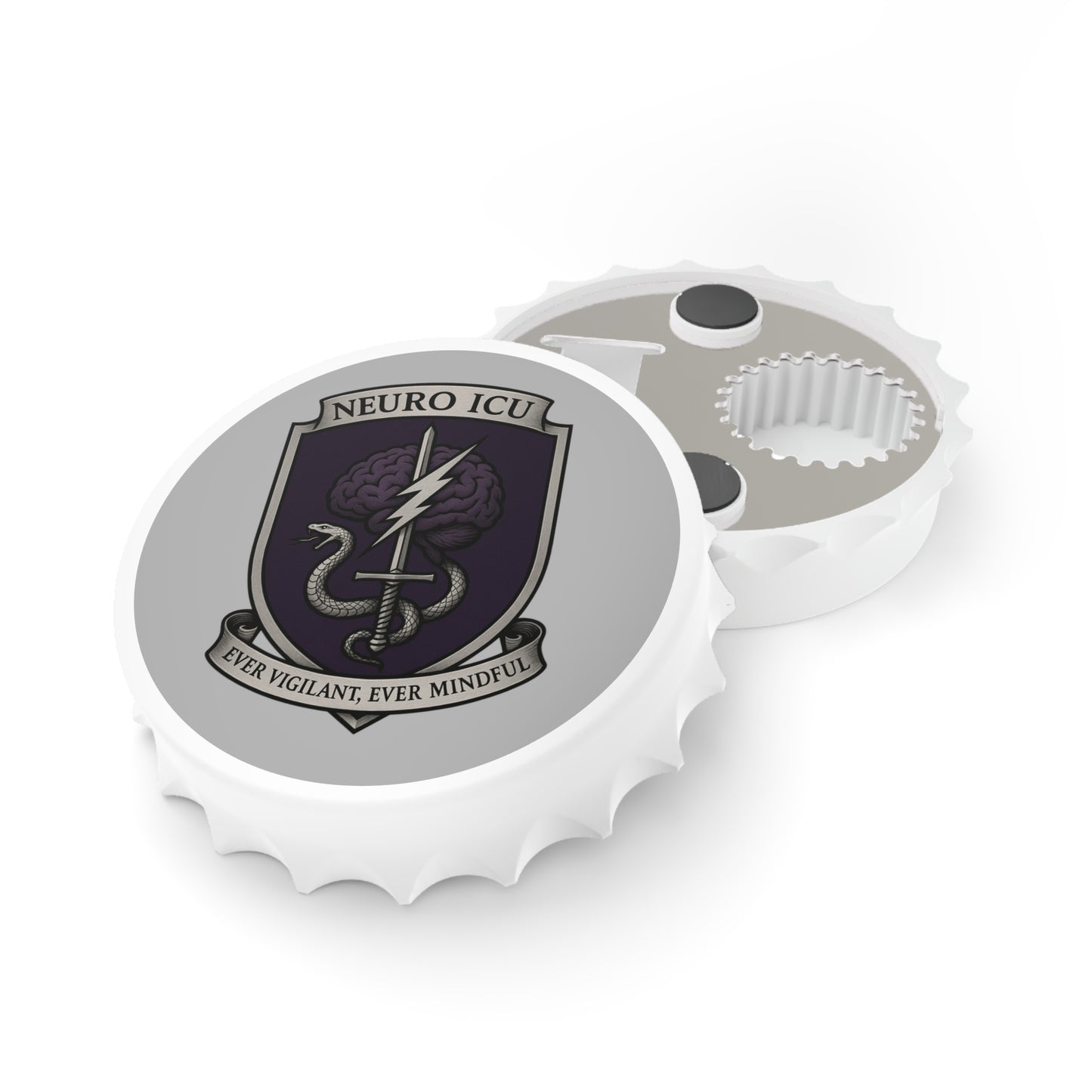 Neuro ICU Bottle Opener, Unique Gift for Healthcare Workers, Pub Accessory, Nursing Graduation Present, Hospital Staff Tool