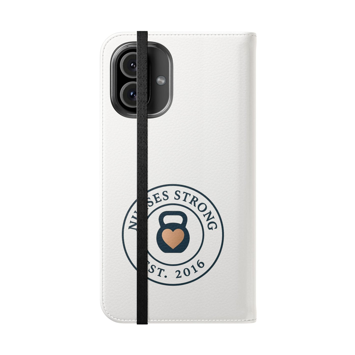 Navy Rose NS  Flip Case | Phone Accessory for Healthcare Workers | Gift for Nurses | Stylish & Functional | Durable Phone Protection