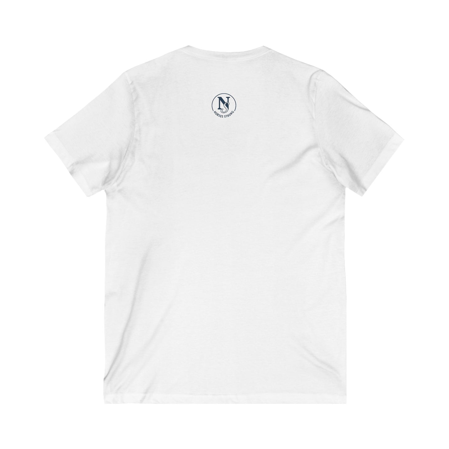 Simple NS V-Neck Tee, Casual T-Shirt, Stylish Everyday Wear