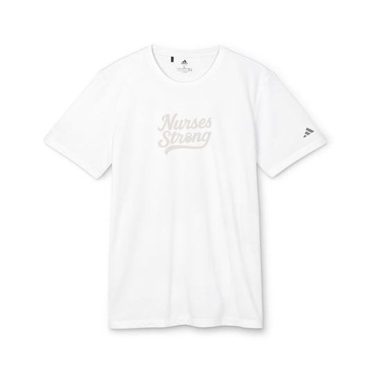 Adidas Varsity Logo Nurses Strong Sport T-Shirt, Workout Tee, Athletic Shirt, Casual Wear, Motivational Apparel