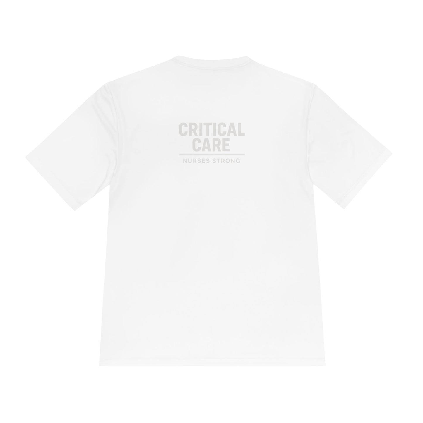 Unisex Moisture Wicking Tee - Perfect for Active Lifestyle, Fitness, Gym Workouts, Casual Wear, Critical Care, Sports Events