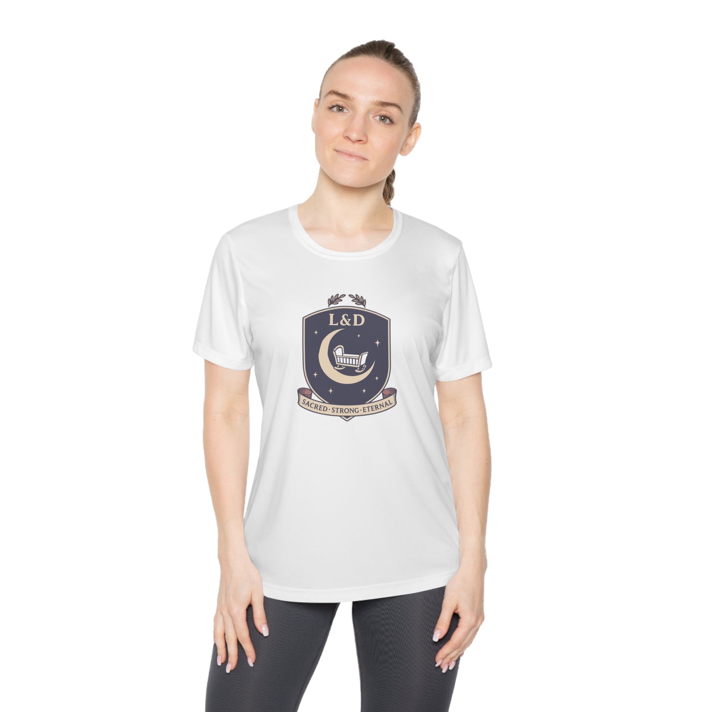 Competitor Tee, Ladies Athletic Shirt, Running Tee, Sportswear Top, Gym T-Shirt, Gifts for Athletes