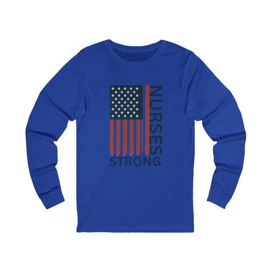 RWB Nurses Strong Long Sleeve Tee