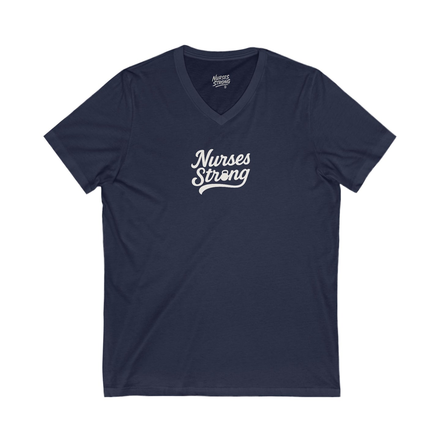Vintage NS V-Neck Tee, Healthcare Worker Apparel, Nursing Student Top