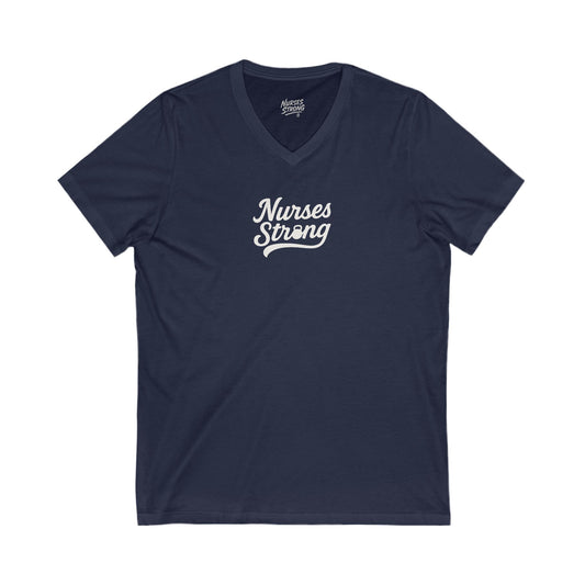 Vintage NS V-Neck Tee, Healthcare Worker Apparel, Nursing Student Top