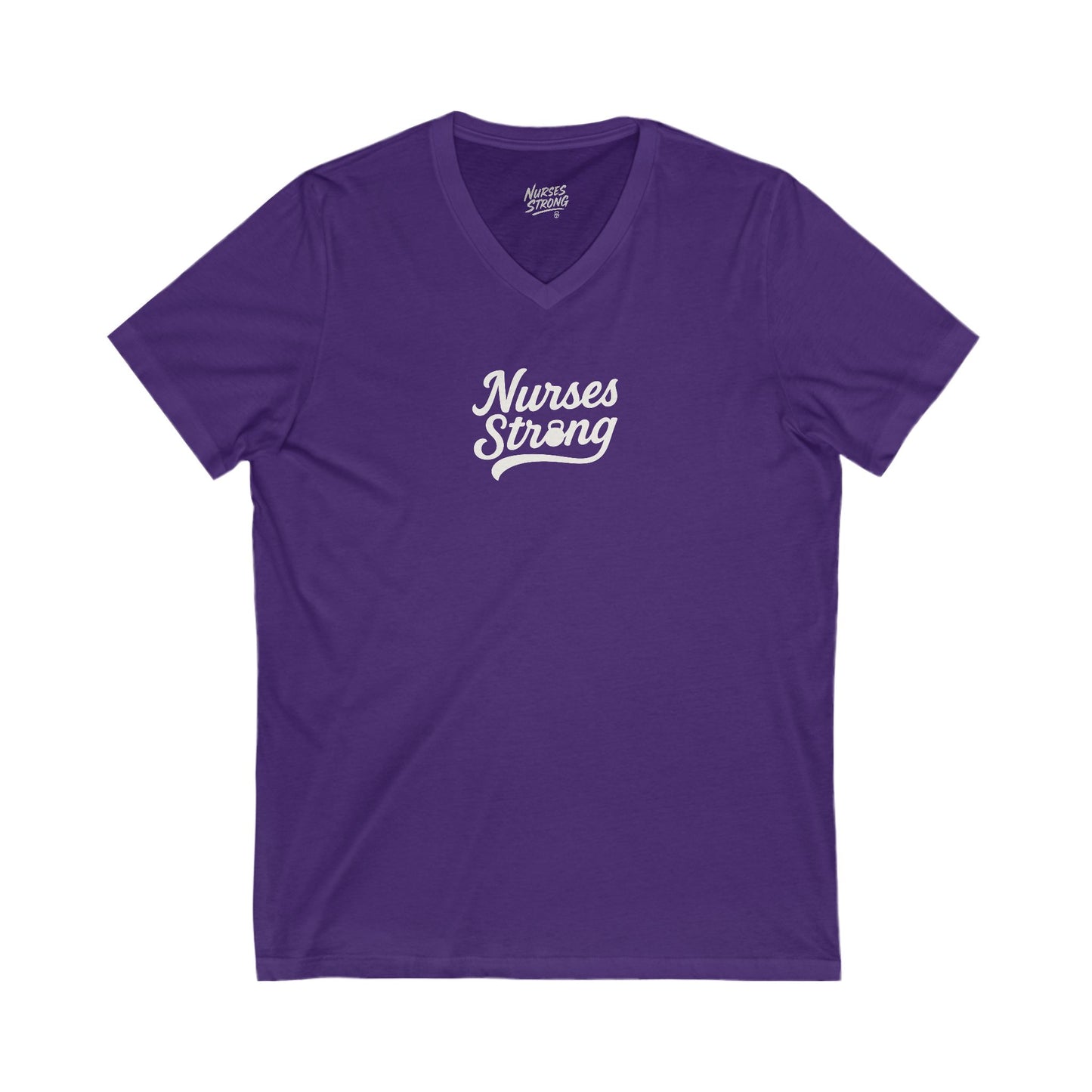 Vintage NS V-Neck Tee, Healthcare Worker Apparel, Nursing Student Top
