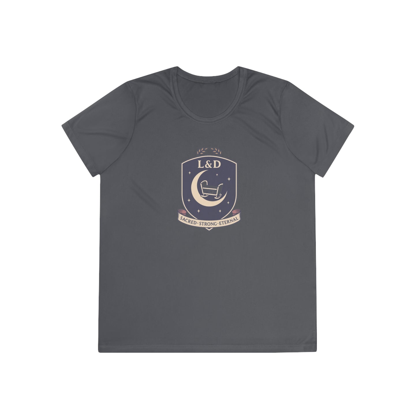 Competitor Tee, Ladies Athletic Shirt, Running Tee, Sportswear Top, Gym T-Shirt, Gifts for Athletes