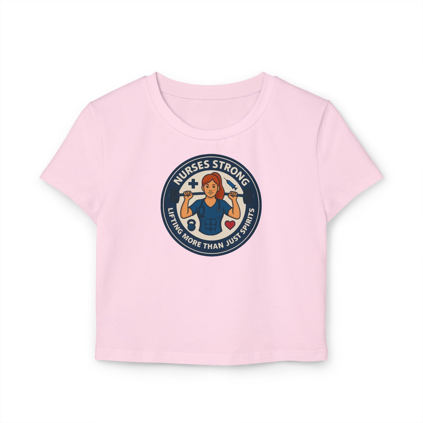 Nurses Strong Baby Tee, Cute Nursing Shirt, Nurse Gift Idea, Healthcare Appreciation Top, Inspirational T-Shirt, Gift for Nurses