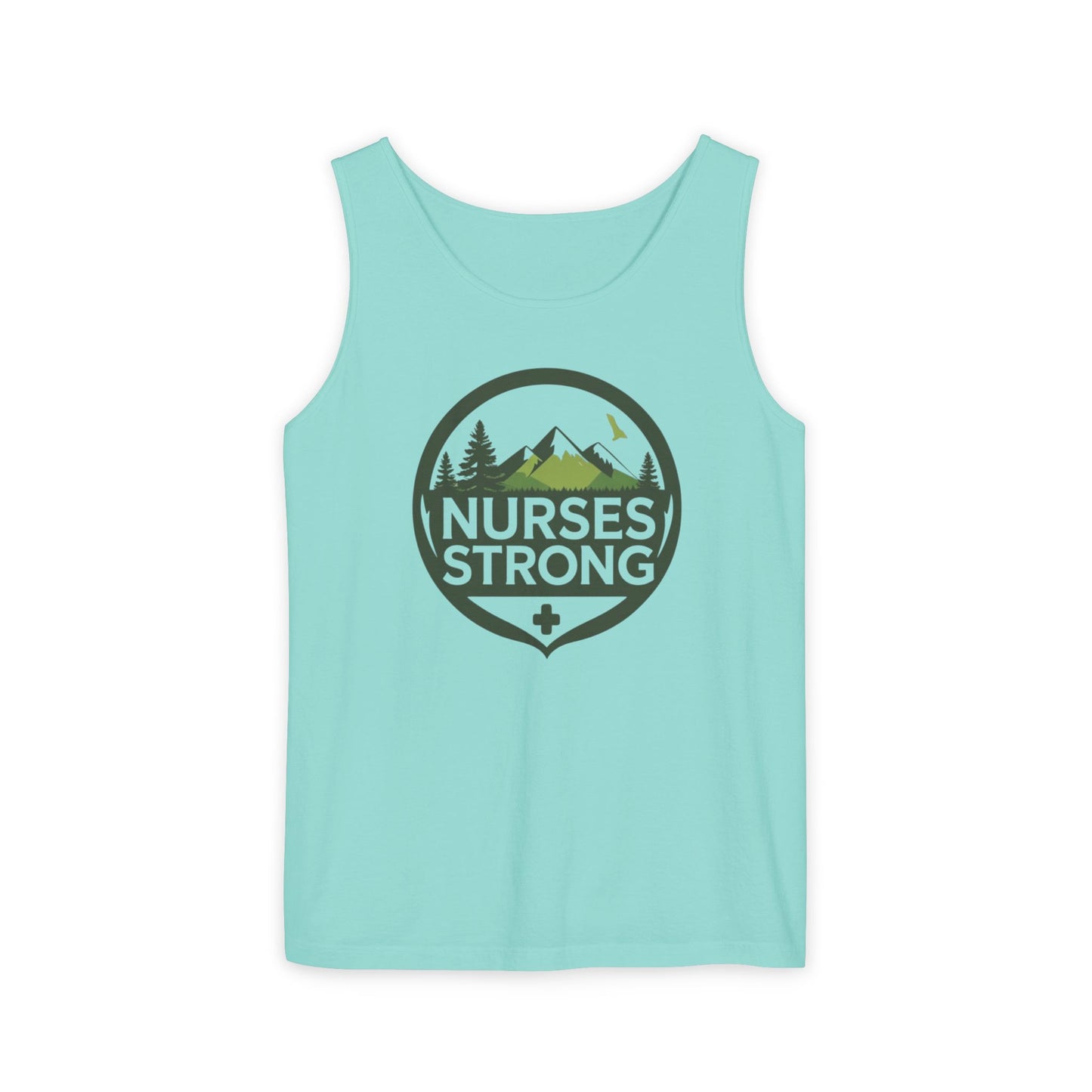 Nurses Strong Tank Top, Inspirational Relaxed Fit Sleeveless Shirt, Gifts for Healthcare Workers, Summer Casual Wear, Appreciation Gift