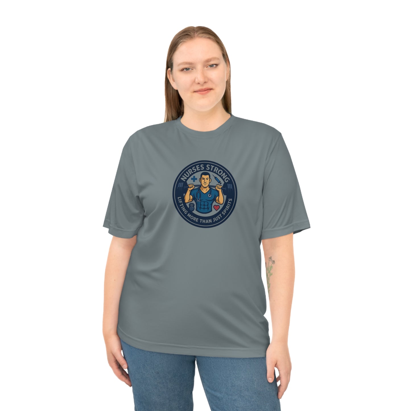 Unisex Fitness Performance T-shirt - Gym Wear, Athletic Shirt, Workout Apparel, Activewear, Motivational Top