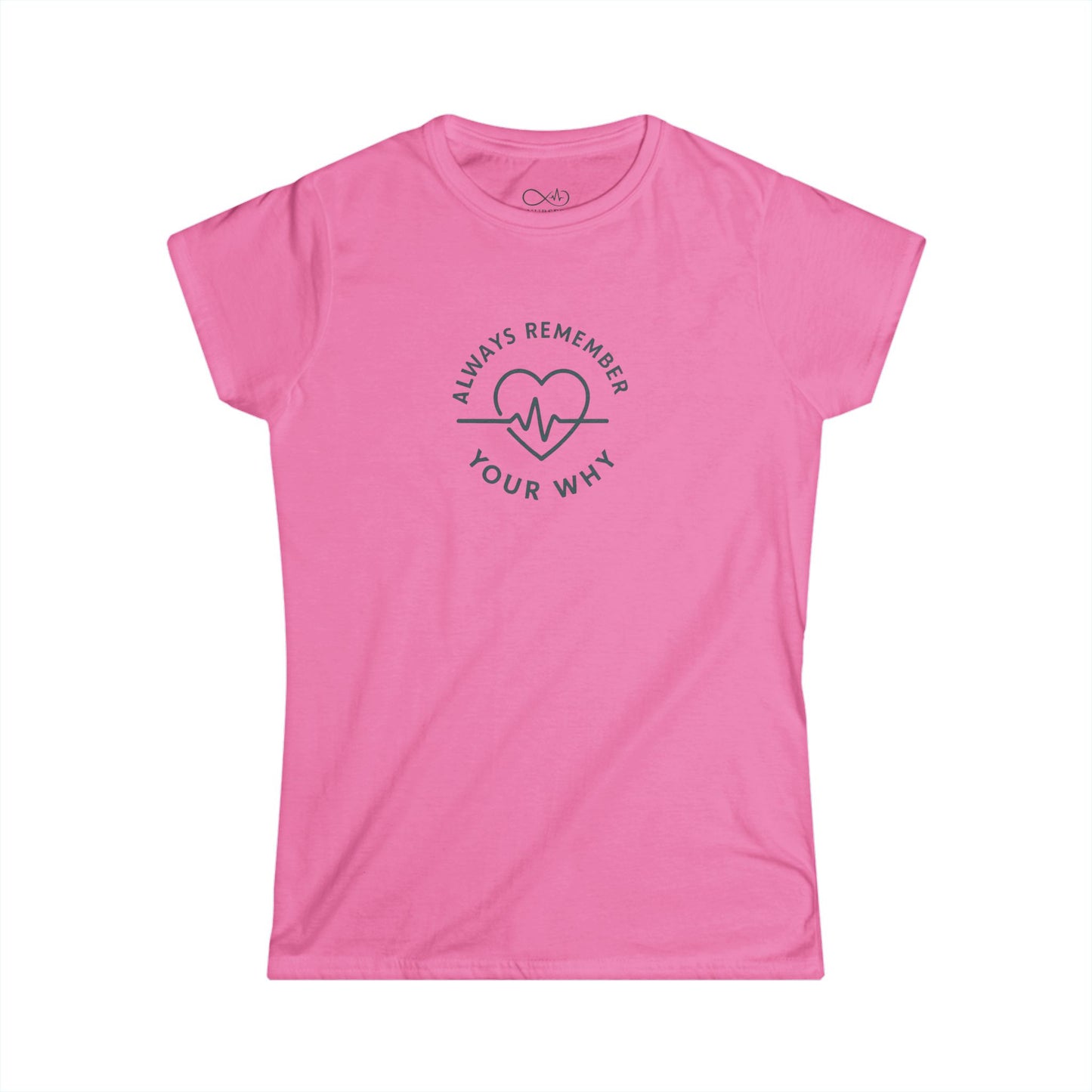 Always Remember Your Why Soft Tee, Inspirational Gift, Fitness Apparel, Casual Wear, Self-Care Reminder