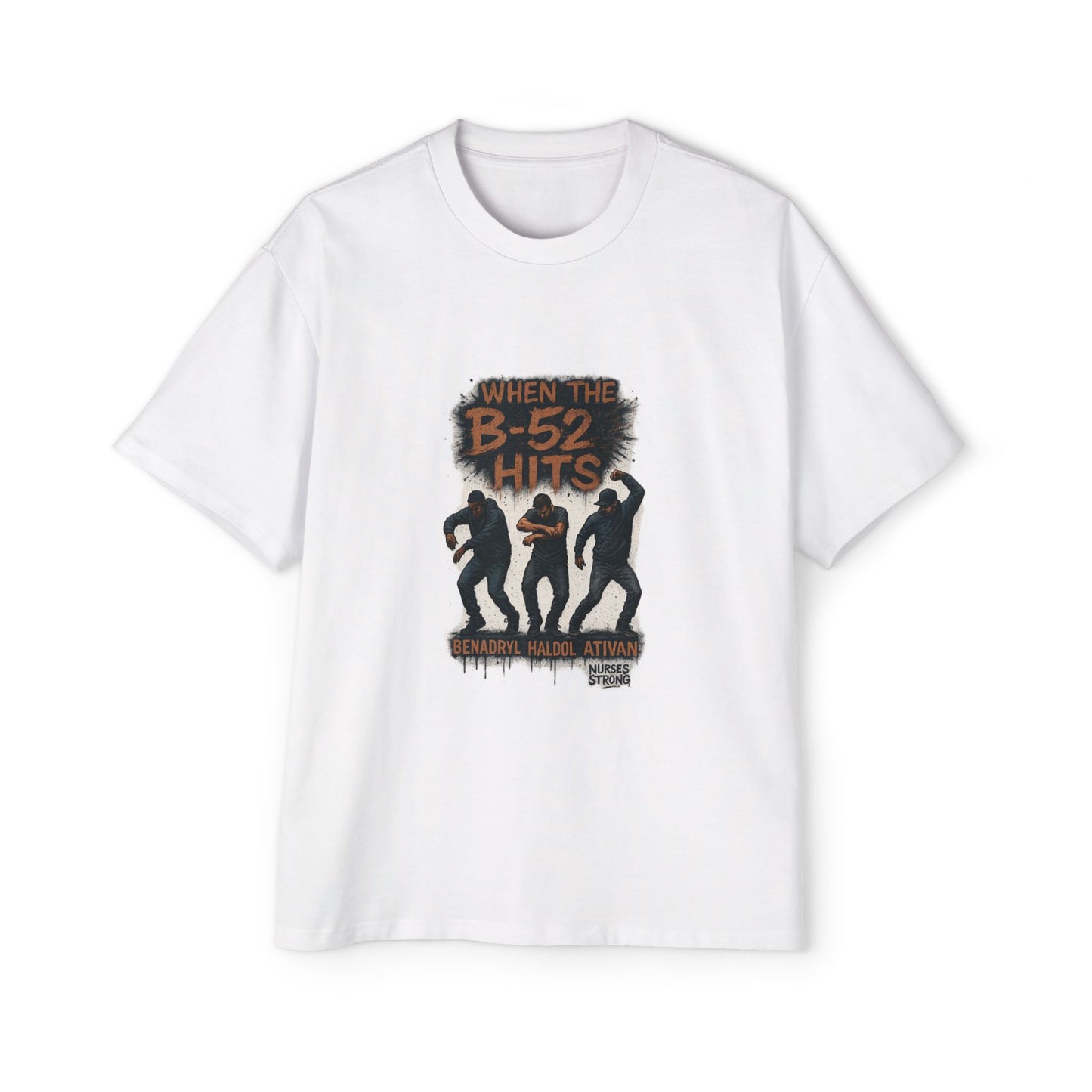 B-52 Hits Retro Vibe Oversized Tee -Casual Wear
