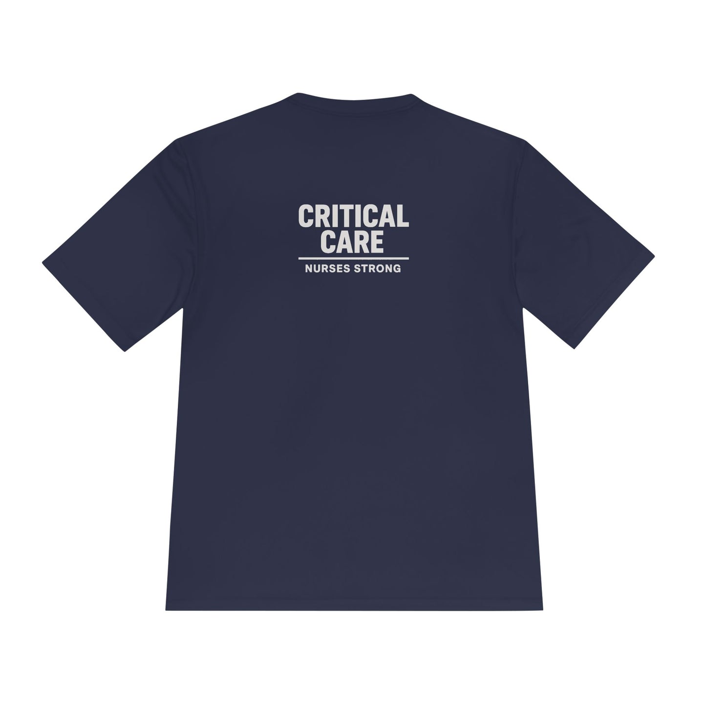 Unisex Moisture Wicking Tee - Perfect for Active Lifestyle, Fitness, Gym Workouts, Casual Wear, Critical Care, Sports Events