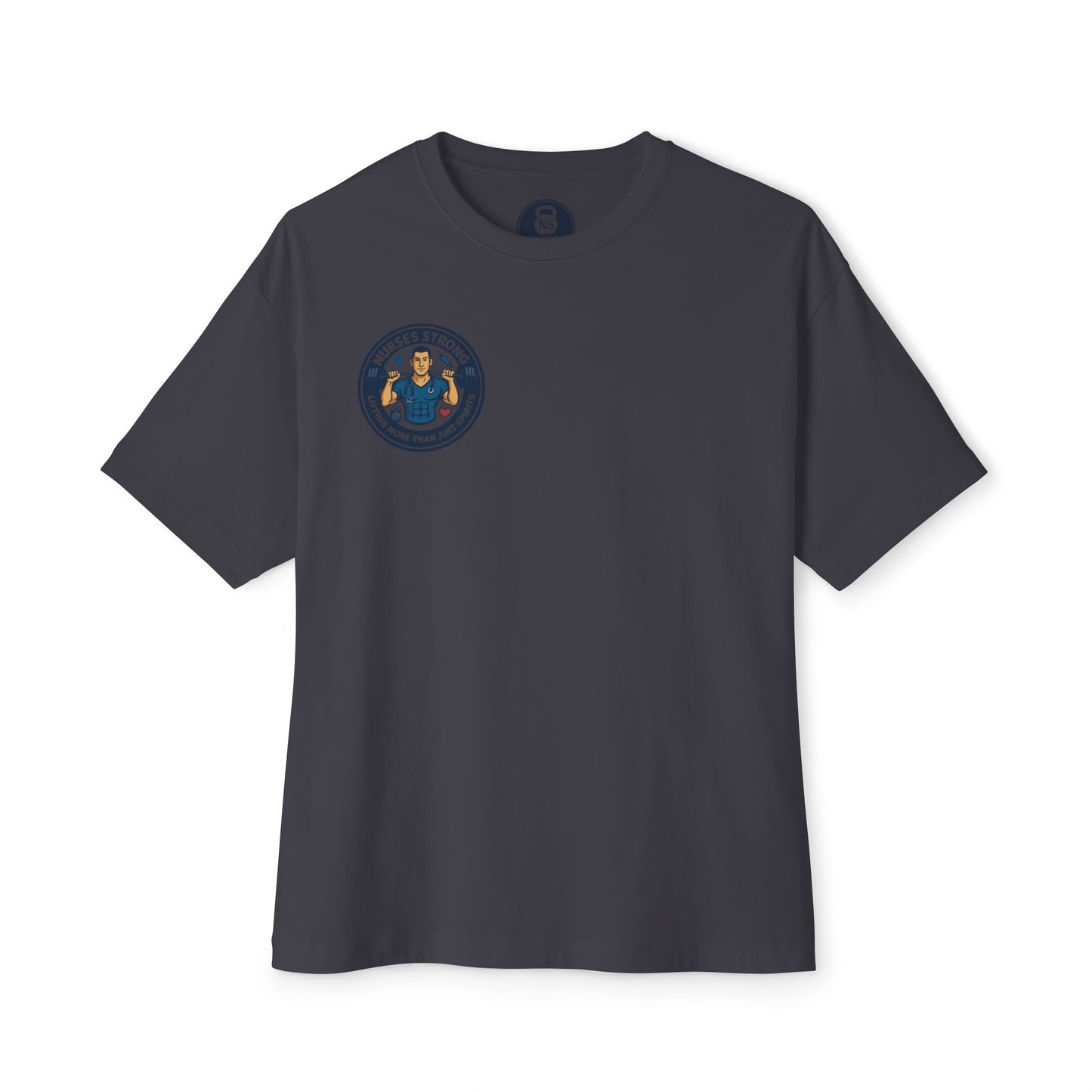 Nurses Strong Oversized Tee, Unisex Graphic Tee, Gift for Healthcare Workers, Comfortable Casual Wear, Medical Appreciation Shirt