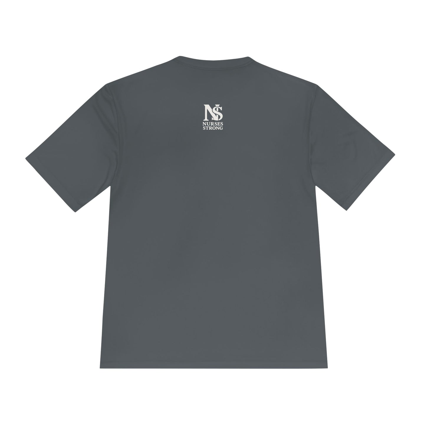 AH ER Nurse Moisture Wicking Tee, Fitness Shirt, Workout Top, Gift for Nurses, Health Care Apparel, Cool Graphic Tee