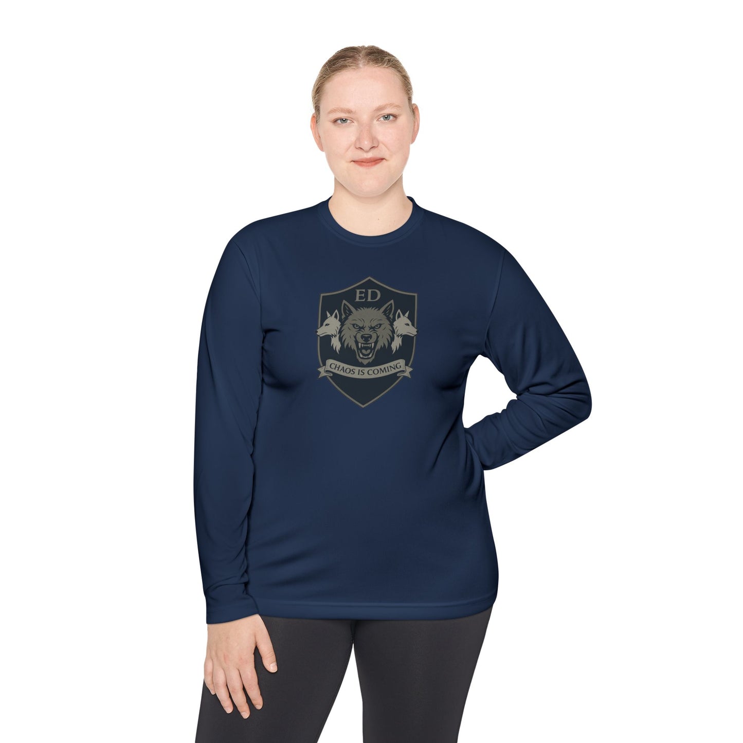 Chaos is Coming -Ready Unisex Long Sleeve Tee, Outdoorsy Shirt, Camping Gear, Gift for Nature Lovers, Hiking Tee