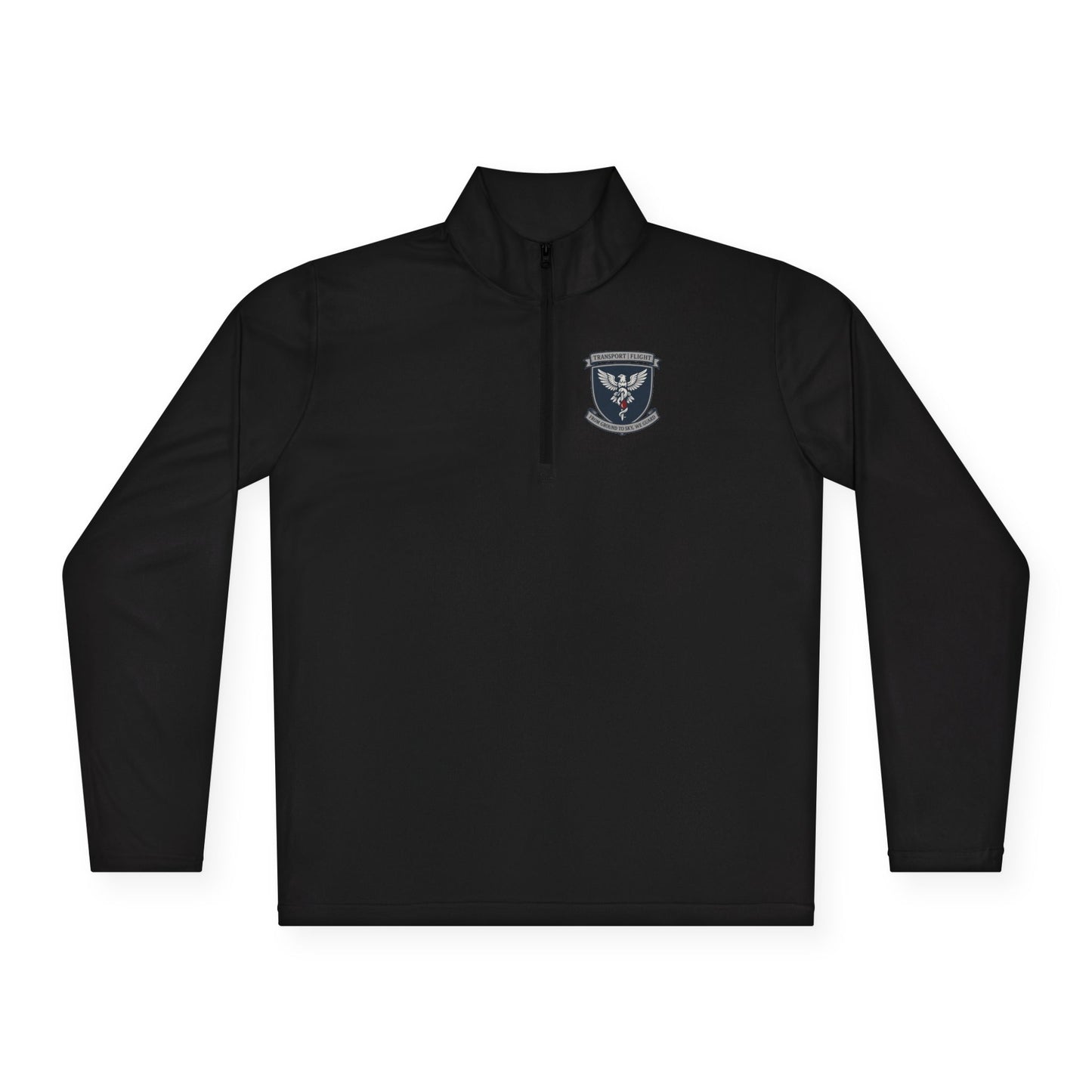 Unisex Quarter-Zip Pullover with Emblem - Cozy, Casual Layer for Outdoor Adventures, Perfect Gift for Team Spirit, Camping, Dad's Day, [...]