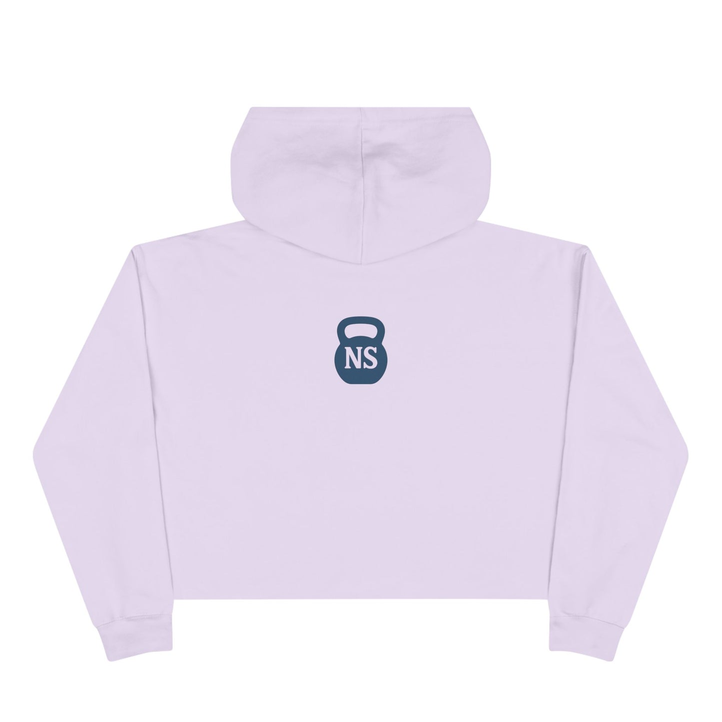 Wellness Crop Hoodie: Balance & Strength, Fitness Apparel