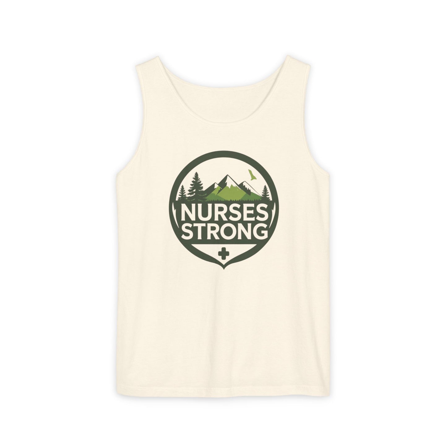 Nurses Strong Tank Top, Inspirational Relaxed Fit Sleeveless Shirt, Gifts for Healthcare Workers, Summer Casual Wear, Appreciation Gift