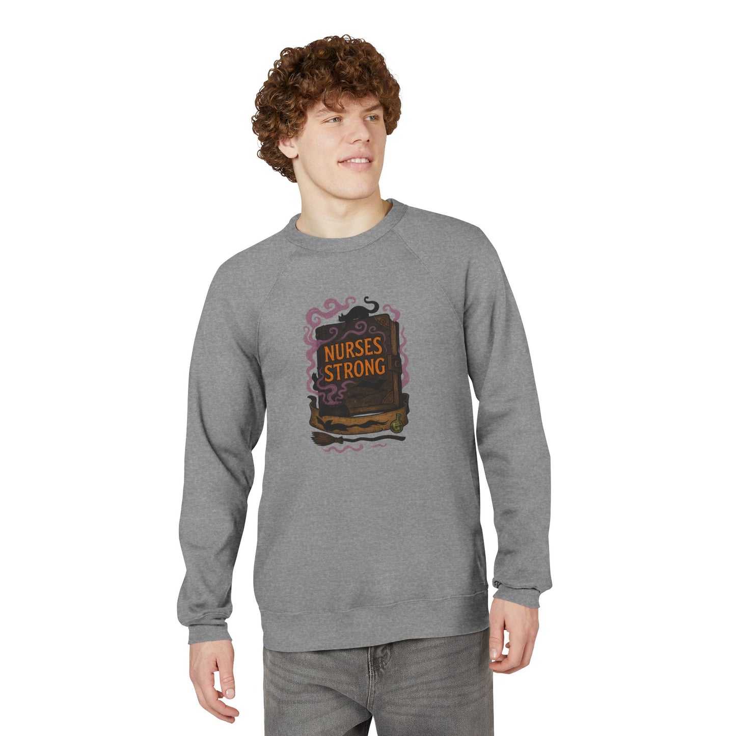 A Spell on You- Nurse and Halloween Sweatshirt, Cozy Unisex Sweatshirt, Gifts for Nurses, Halloween Apparel