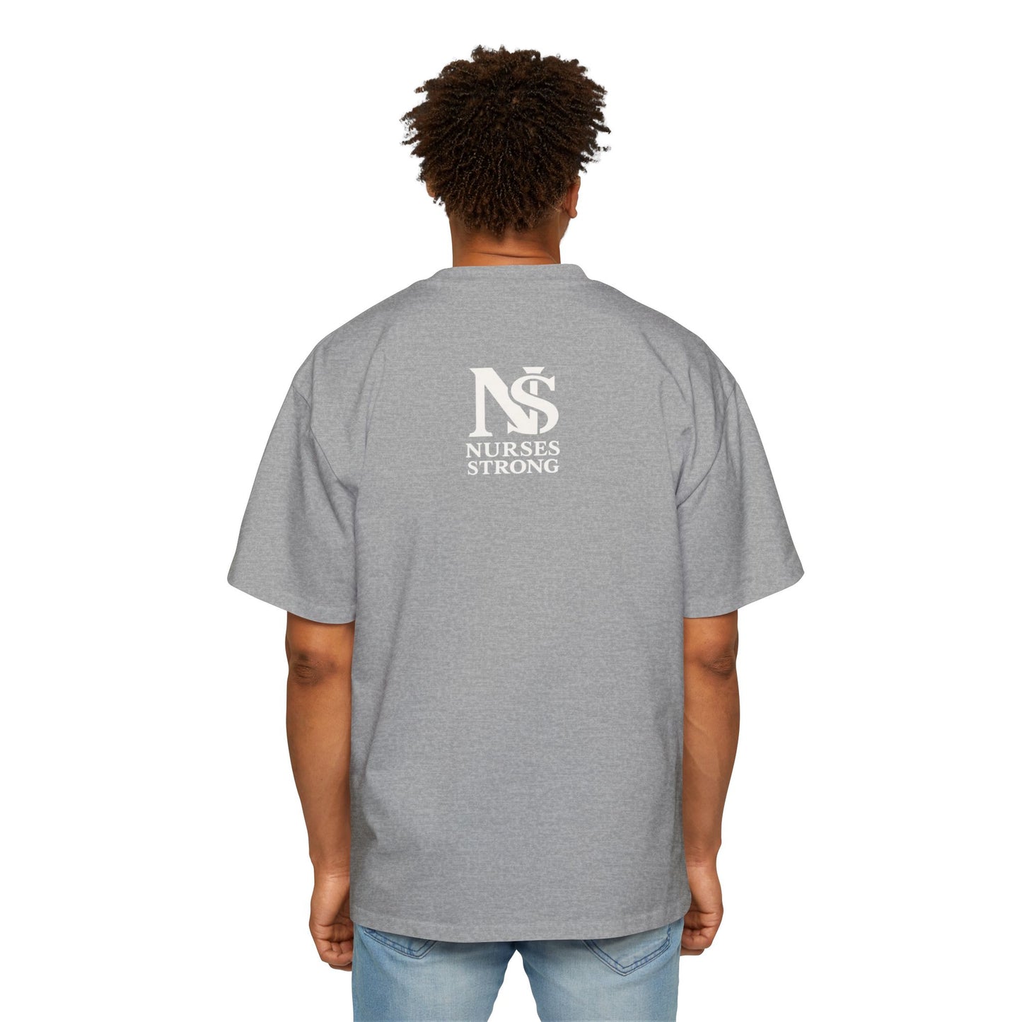 ED Nurse Heavy Tee for Healthcare Heroes, Nurse Appreciation Gift, Oversized T-Shirt, Medical Professional Wear, Nursing School Essentials